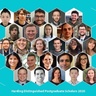 A collage of profile pictures of the 2020 cohort of Harding Scholars