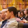 Audience members at the Welcome Event