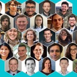 A collage of profile pictures of the 2020 cohort of Harding Scholars