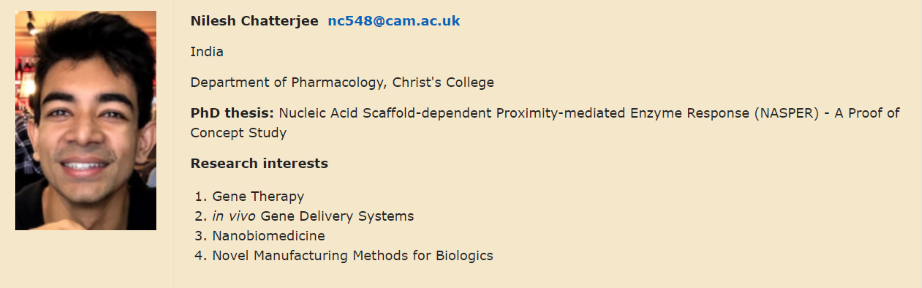 Dr Neil Chatterjee alumnus profile